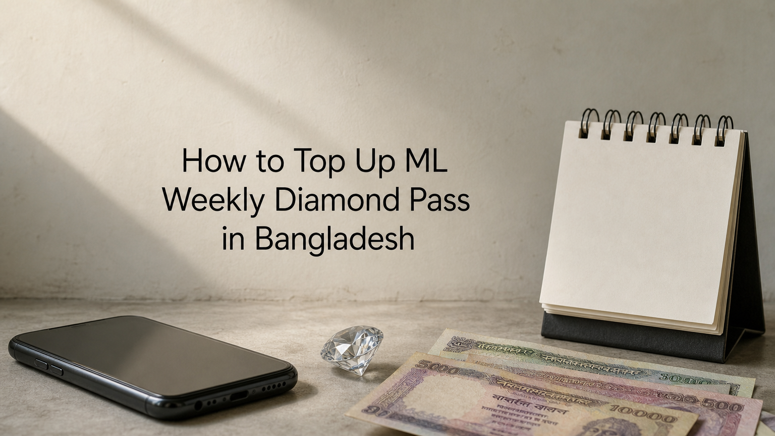 How to Top Up ML Weekly Diamond Pass in Bangladesh
