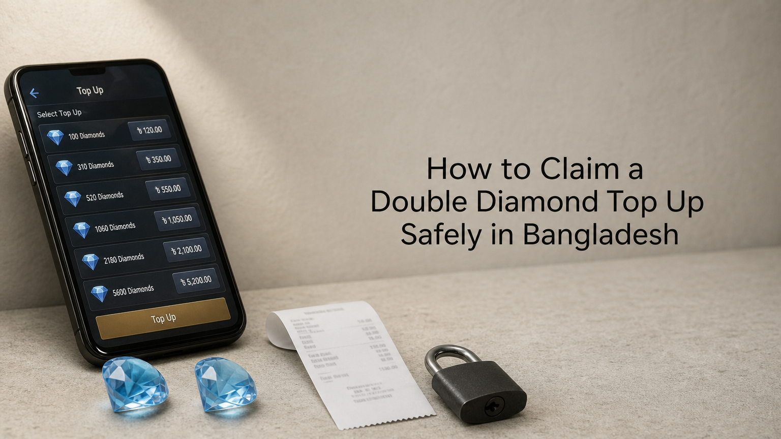 How to Claim a Double Diamond Top Up Safely in Bangladesh
