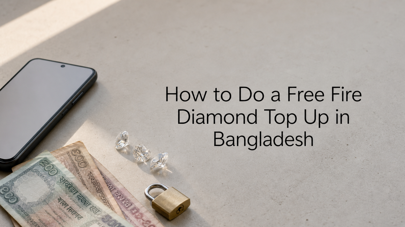 How to Do a Free Fire Diamond Top Up in Bangladesh