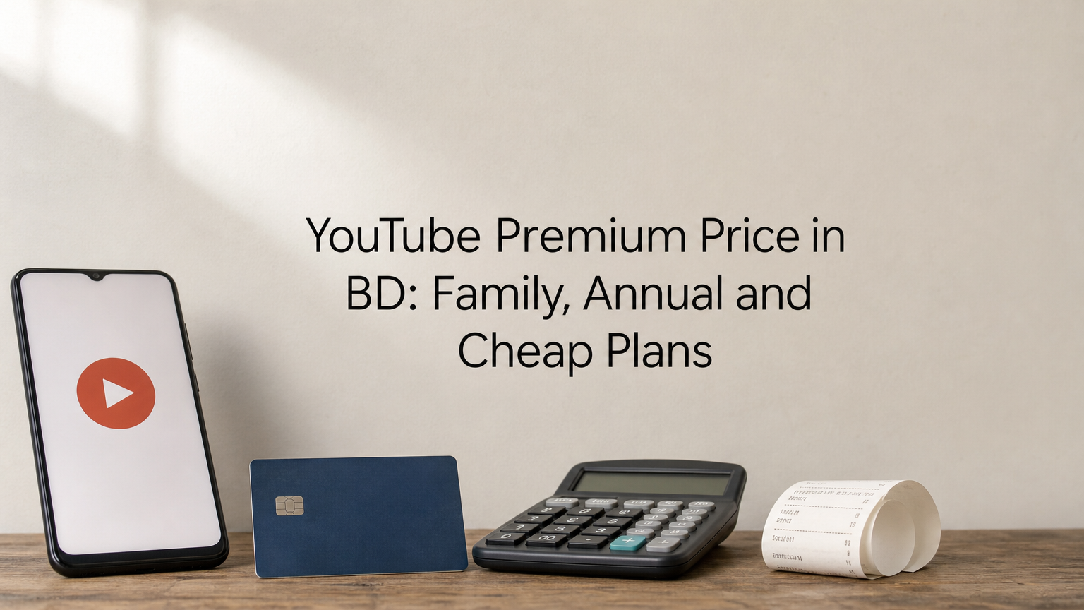 YouTube Premium Price in BD: Family, Annual and Cheap Plans