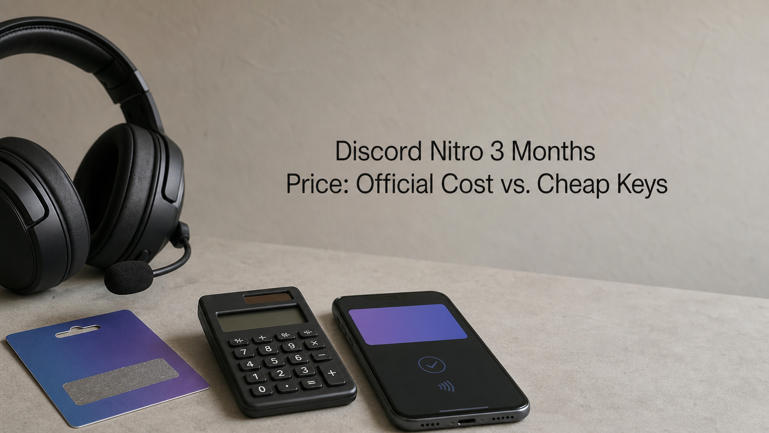 Discord Nitro 3 Months Price: Official Cost vs. Cheap Keys