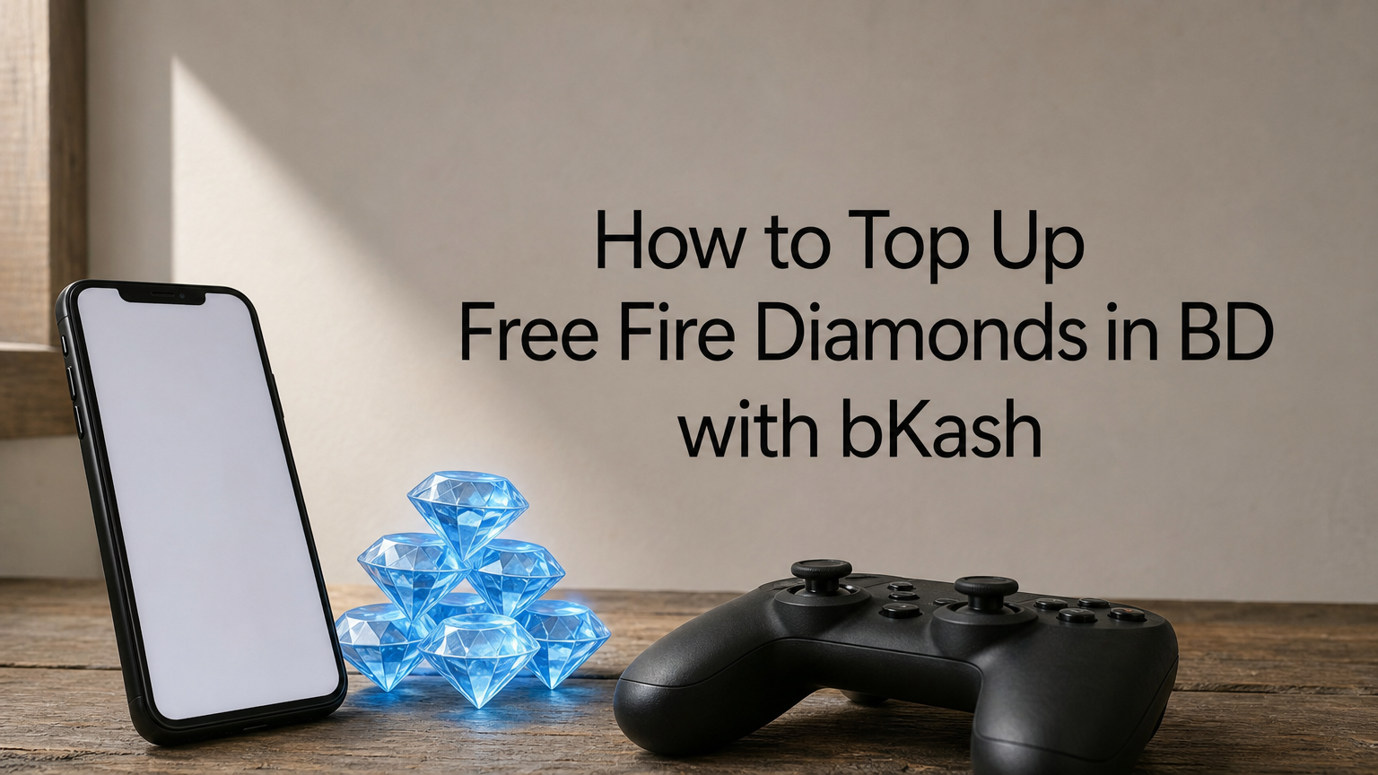 How to Top Up Free Fire Diamonds in BD with bKash